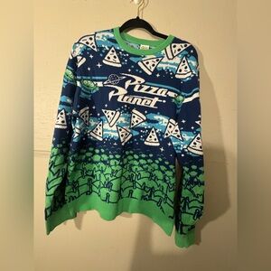 Disney Toy Story Pizza Planet Sweater Size XL